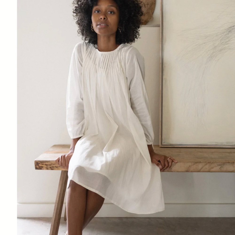 Laude the Label Juliette Dress - M - Ivory